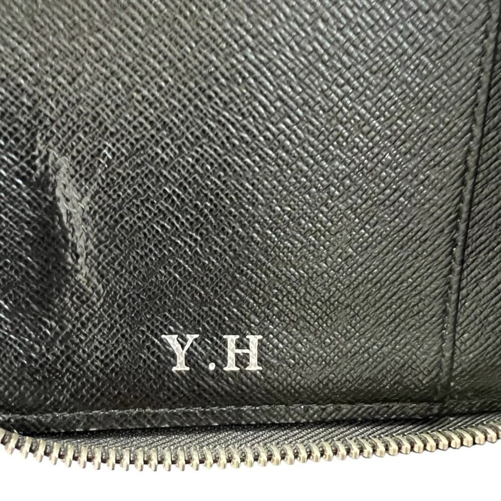Louis Vuitton Damier Graphite Organizer Zippy Wallet Black Gray - Picture 7 of 9